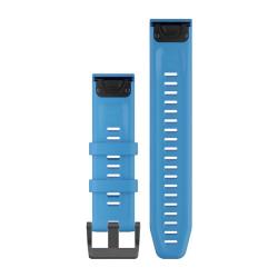 QuickFit band 22 mm Cyan Blue Silicone