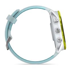Forerunner 570 - 47mm Amp Yellow Aluminium with Translucent Whitestone/Turquoise Band