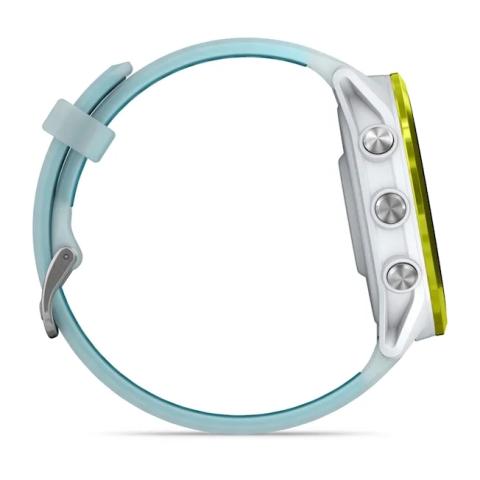 Forerunner 570 - 47mm Amp Yellow Aluminium with Translucent Whitestone/Turquoise Band