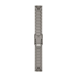 QuickFit 22 Watch Straps (MARQ) Hardened swept-link titanium bracelet