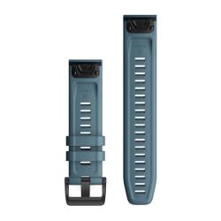 QuickFit Band 22mm Lakeside Blue Silicone