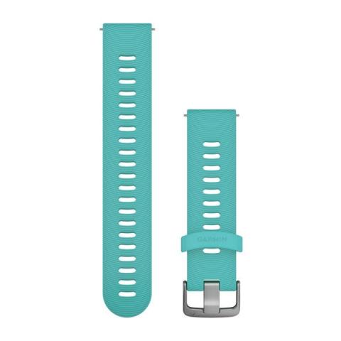 Quick Release Band 20mm Aqua/Stainless FR245