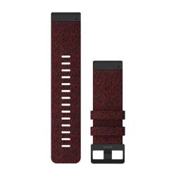 QuickFit 26mm Band Heathered Red Nylon