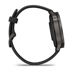 Venu 4 - 41 mm Slate with Black Silicone Band