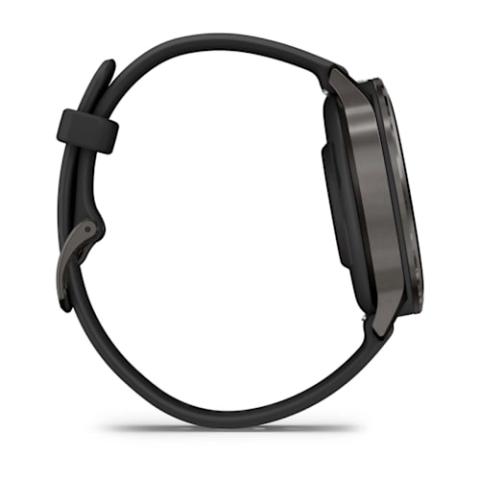 Venu 4 - 41 mm Slate with Black Silicone Band