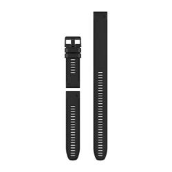 QuickFit 26 Watch Bands Black Silicone (3-piece Set)