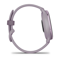 Garmin Vivoactive 5 Metallic Orchid Aluminum Bezel with Orchid Case and Silicone Band