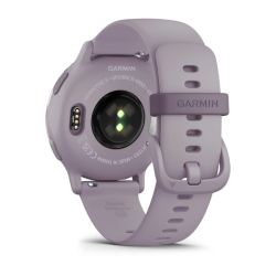 Garmin Vivoactive 5 Metallic Orchid Aluminum Bezel with Orchid Case and Silicone Band