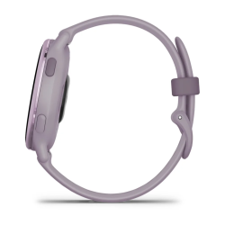 Garmin Vivoactive 5 Metallic Orchid Aluminum Bezel with Orchid Case and Silicone Band