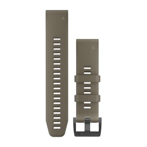 QuickFit band 22 mm Coyote Tan Silicone